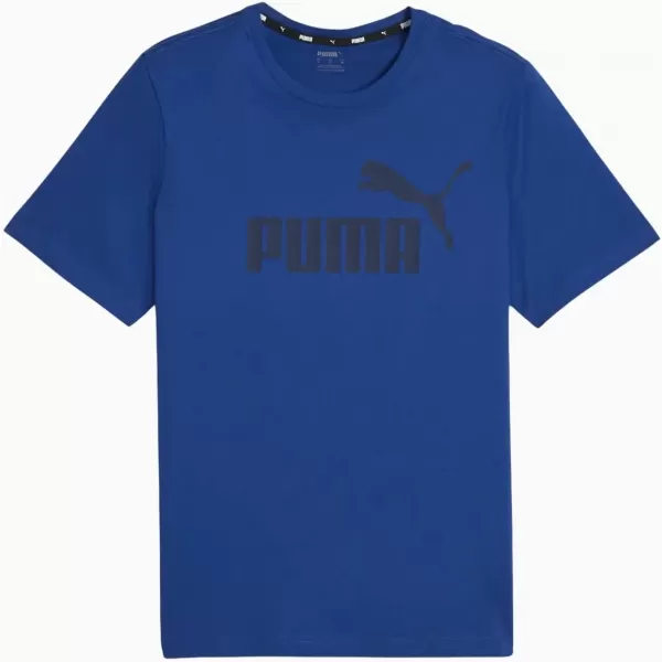  Muška majica kratkih rukava PUMA ESS LOGO TEE 586667-59 PLAVA 