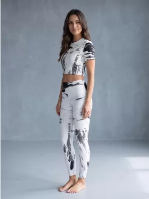 Ženske duge premium tajice ALTISPORT VOJ/ALW010LEG01 BIJELA
