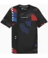 Muška majica kratkih rukava PUMA BMW MMS AOP TEE 624153-01 CRNA