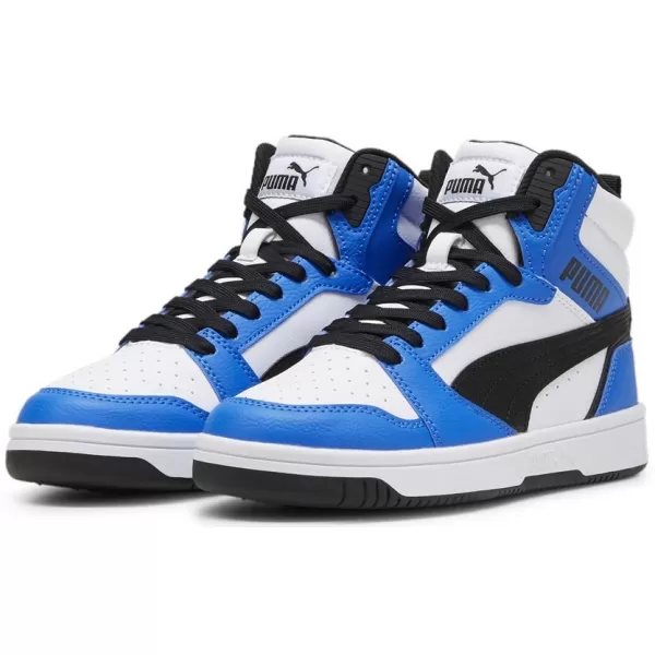  Dječje cipele PUMA REBOUND V6 MID JR 393831-06 BIJELA 