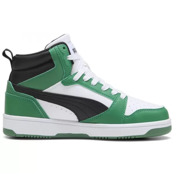 Dječje cipele PUMA REBOUND V6 MID JR 393831-10 BIJELA 