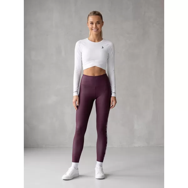  Ženske duge premium tajice ALTISPORT VOJ/ALW021LEG01 LJUBIČASTA 