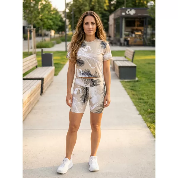  Ženske tajice iznad koljena premium ALTISPORT VOJ/ALW001LEG02 SMEĐA 