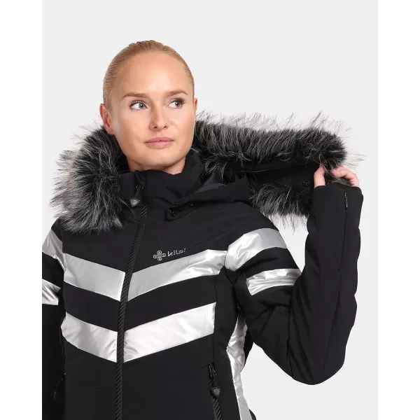  Ženska skijaška jakna KILPI LTD ASTER-W UL0141KI CRNA 