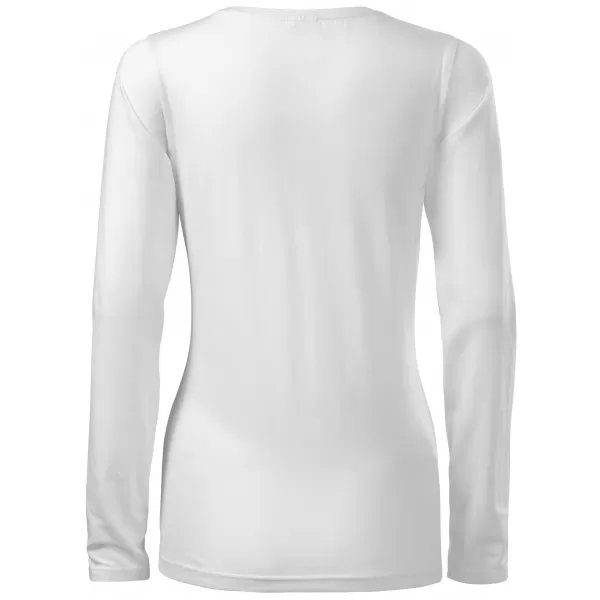  Ženska majica s dugim rukavima ALTISPORT NoPrint NP/ALW931 BIJELA 