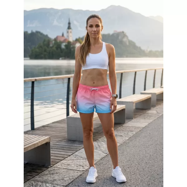  Ženske kratke hlače SAM 73 AZALEA WS 796 OMBRE 