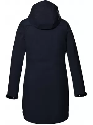 Ženska softshell parka KILLTEC KOS 41 41281-814 TAMNOPLAVA
