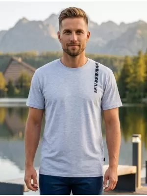 Muška majica kratkih rukava SAM 73 FABIO MT 842 SVIJETLOSIVA