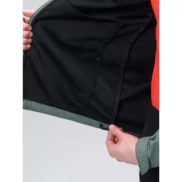  Muška softshell jakna LOAP LADAN SFM2401 ZELENA 