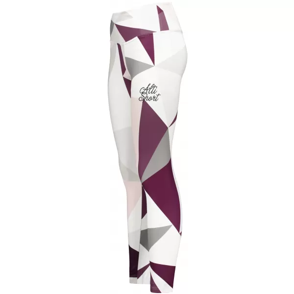  Ženske duge premium tajice ALTISPORT VOJ/ALW007LEG01 BIJELA 
