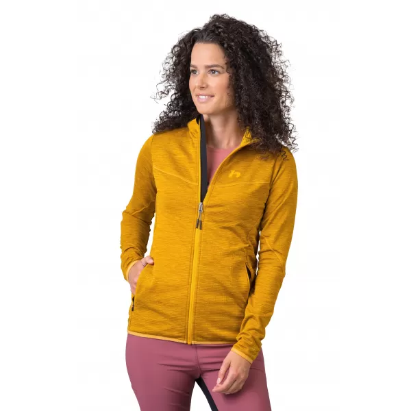  Ženski sweatshirt HANNAH DAGNYS HOODY ZLATNO ŽUTA MEL 