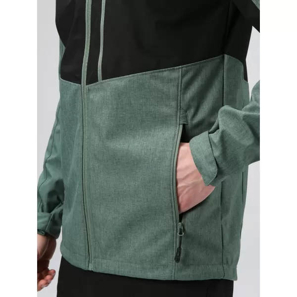  Muška softshell jakna LOAP LADAN SFM2401 ZELENA 
