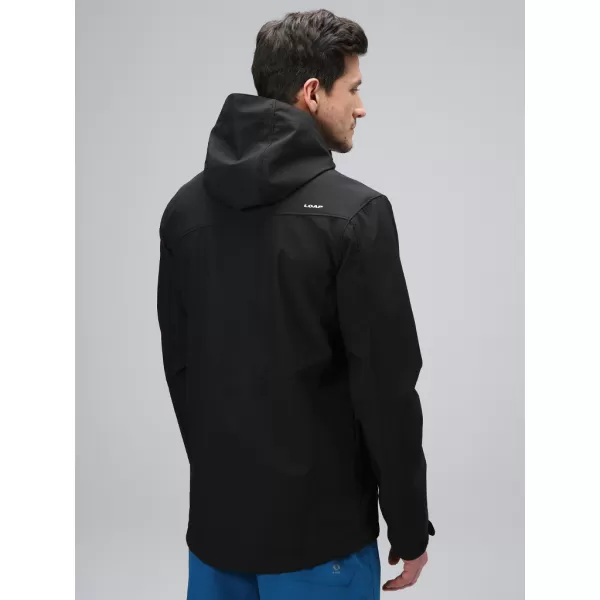  Muška softshell jakna LOAP LADAN SFM2401 CRNA 