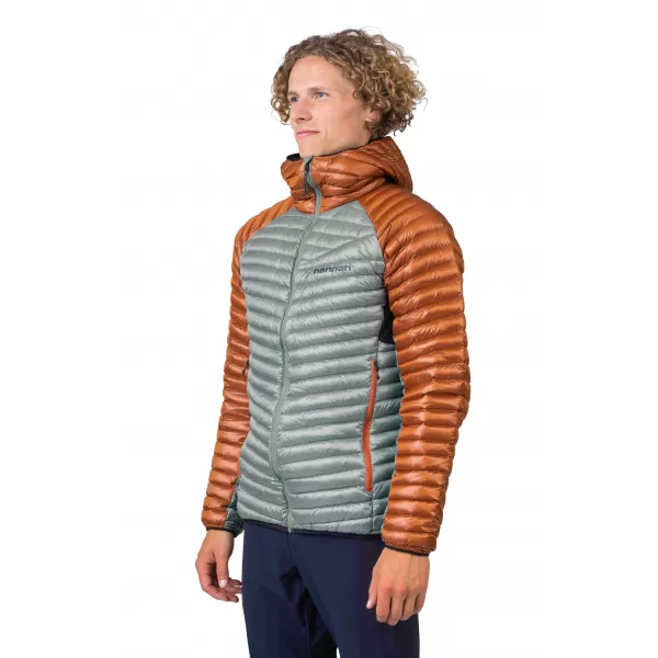  Muška jakna HANNAH MIO HOODY HRĐA/LJILJAN PADATI 