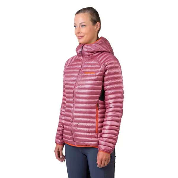  Ženska jakna HANNAH MANTIS HOODY SUNCEM POLJUBLJEN KORAL 