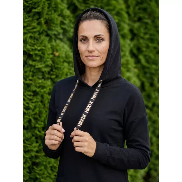  Ženski sweatshirt KIXMI SHARON CRNA 
