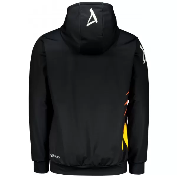  Muška premium funkcionalna majica ALTISPORT VOJ/ALM029MI01 CRNA I ŽUTA 