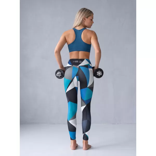  Ženske duge premium tajice ALTISPORT VOJ/ALW007LEG01 KEROZIN 