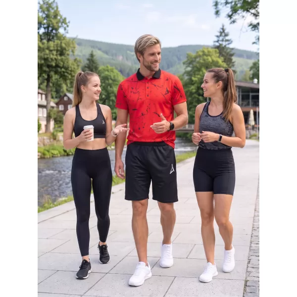  Muške premium funkcionalne kratke hlače ALTISPORT VOJ/ALM013KRA01 CRNA 