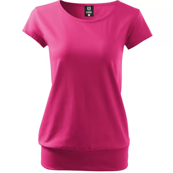  Ženska majica kratkih rukava ALTISPORT NoPrint NP/ALW021 MAGENTA 