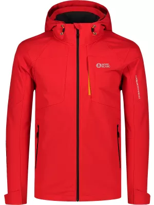 Muška softshell jakna NORDBLANC LORD NBSSM8007 CRVENA