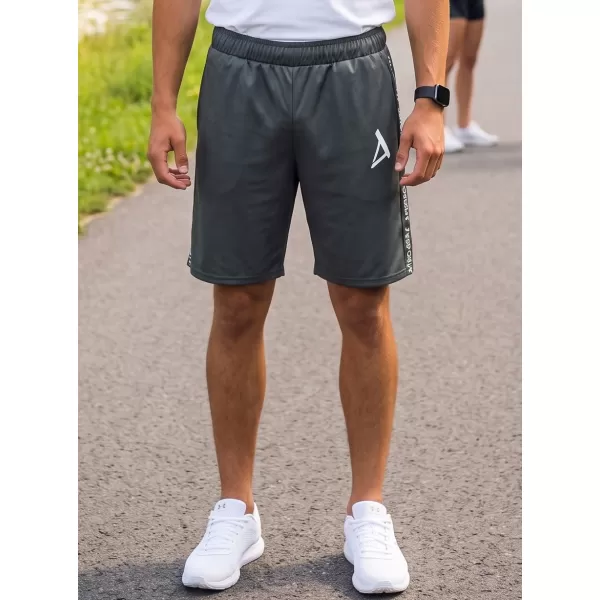  Muške premium funkcionalne kratke hlače ALTISPORT VOJ/ALM021KRA01 SIVA 