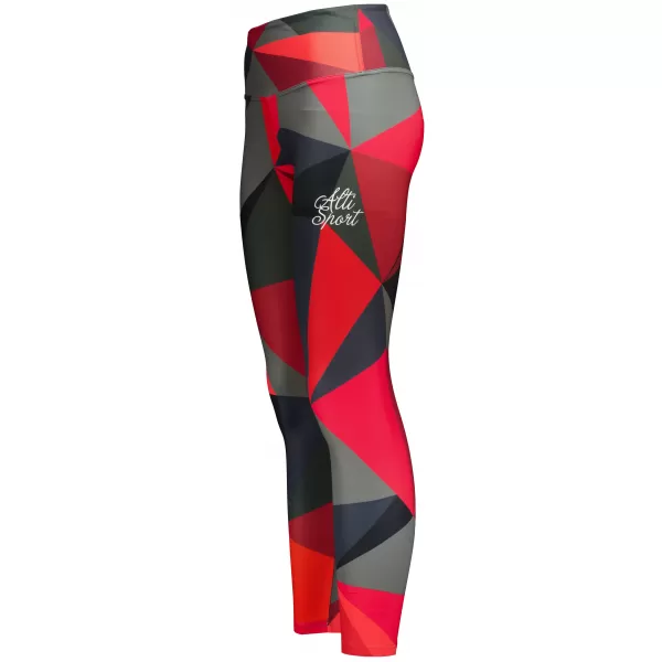  Ženske duge premium tajice ALTISPORT VOJ/ALW007LEG01 CRVENA 