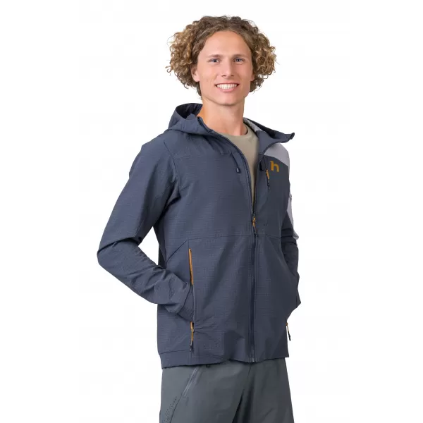  Muška jakna HANNAH AREN HOODY INDIJSKA TINTA/KOŽA MORSKOG PSA 