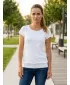 Ženska majica kratkih rukava ALTISPORT NoPrint NP/ALW021 BIJELA