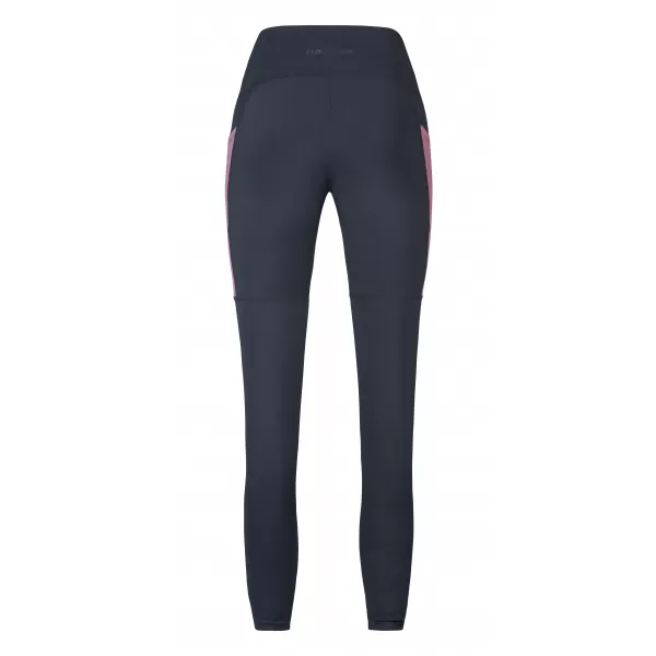 Ženske outdoor tajice HANNAH ELISA PRO ANTRACIT/ROAN ROUGE 
