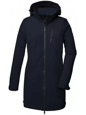 Ženska softshell parka KILLTEC KOS 41 41281-814 TAMNOPLAVA