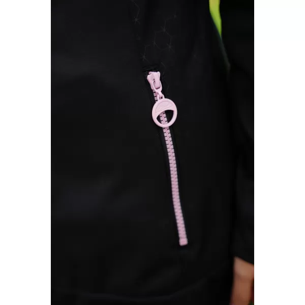  Ženski softshell kaput ALTISPORT CIARA CRNO/RUŽIČASTO 