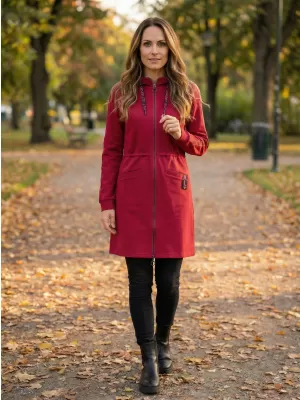 Ženski sweatshirt ALTISPORT CELIA BORDO/ROZA