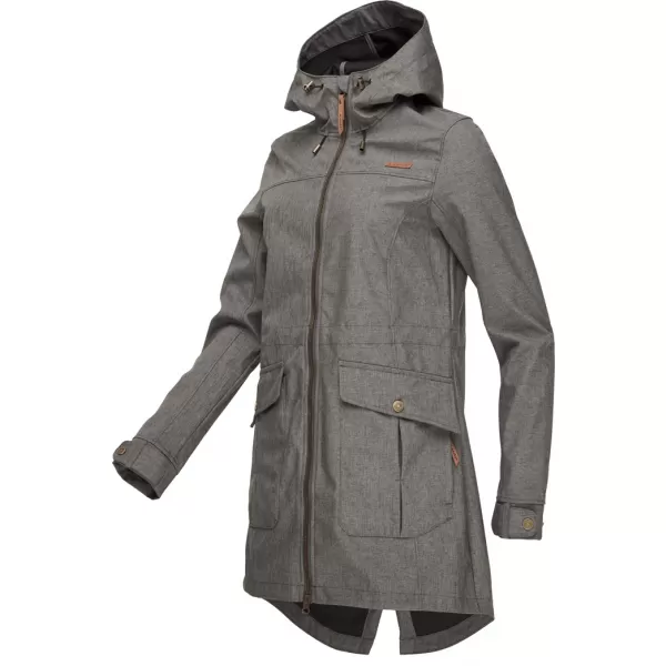  Ženski softshell kaput LOAP LAVILA SFW2402 SIVA 
