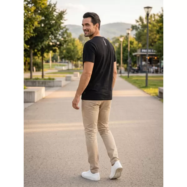  Muška majica kratkih rukava SAM 73 FIDEL MT 844 CRNA 