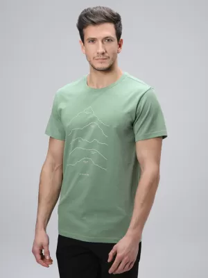 Muška majica kratkih rukava LOAP BETLER CLM2416 ZELENA