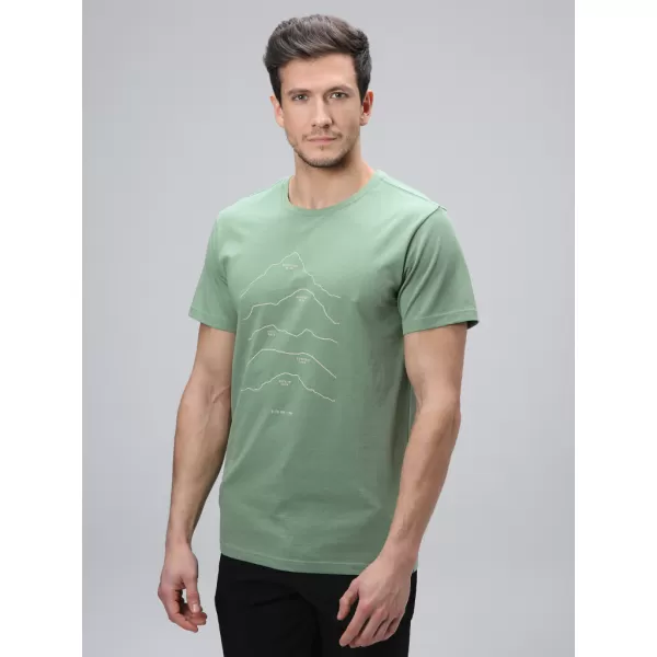  Muška majica kratkih rukava LOAP BETLER CLM2416 ZELENA 