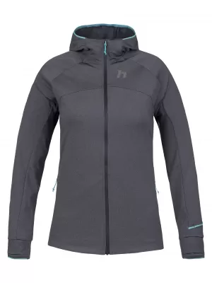 Ženski sweatshirt HANNAH ELI HOODY ANTRACIT MEL