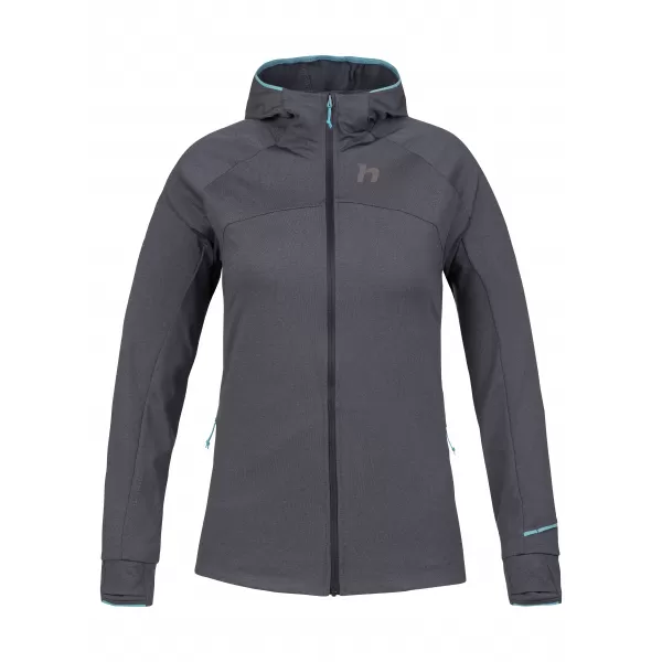  Ženski sweatshirt HANNAH ELI HOODY ANTRACIT MEL 