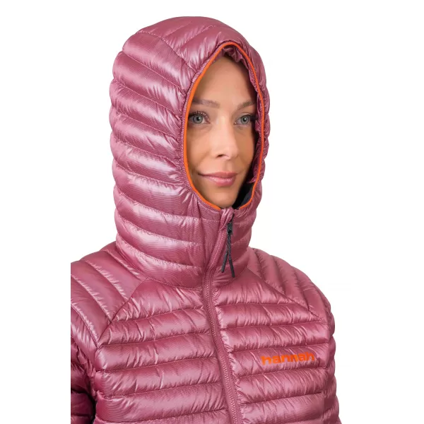  Ženska jakna HANNAH MANTIS HOODY SUNCEM POLJUBLJEN KORAL 