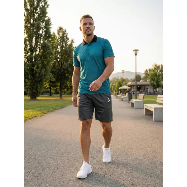  Muške premium funkcionalne kratke hlače ALTISPORT VOJ/ALM013KRA01 SIVA 