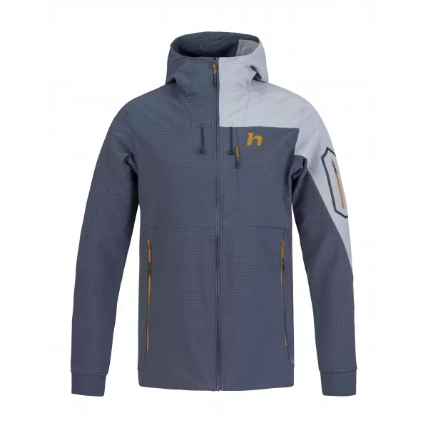  Muška jakna HANNAH AREN HOODY INDIJSKA TINTA/KOŽA MORSKOG PSA 