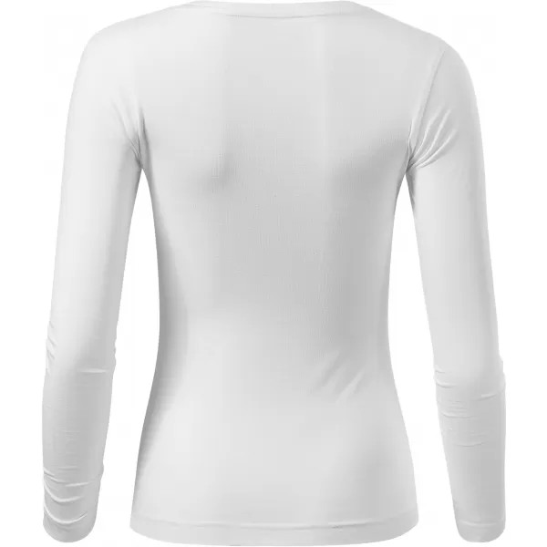  Ženska majica s dugim rukavima ALTISPORT NoPrint NP/ALW961 BIJELA 