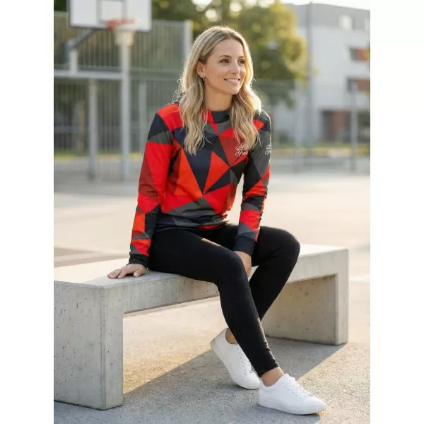 Ženska premium funkcionalna majica ALTISPORT VOJ/ALW007MI01 CRVENA 