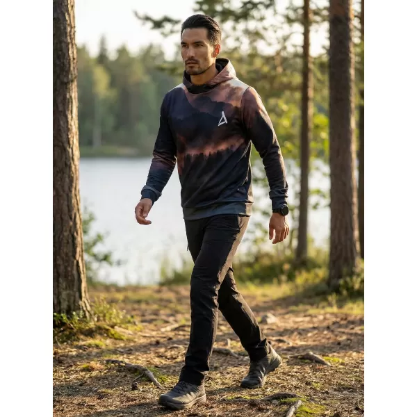  Muška premium funkcionalna majica ALTISPORT VOJ/ALM030MI01 LJUBIČASTA 