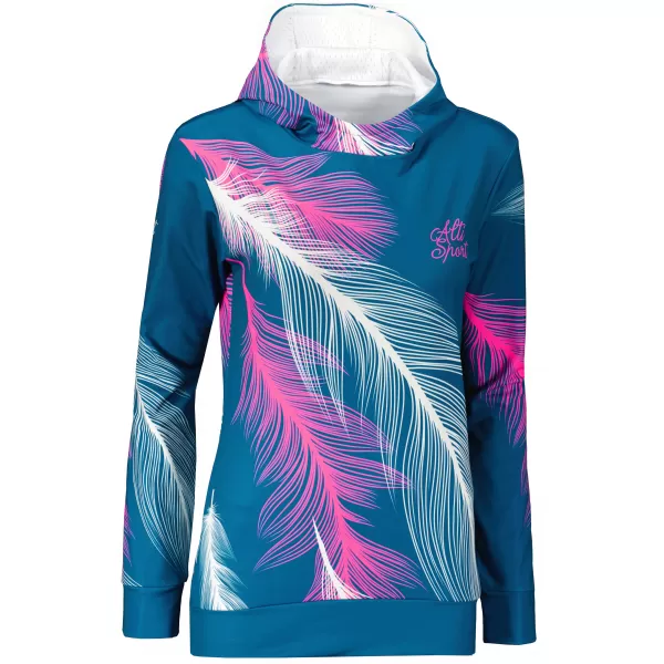  Ženska premium funkcionalna majica ALTISPORT VOJ/ALW001MI01 BENZIN/ROZA 