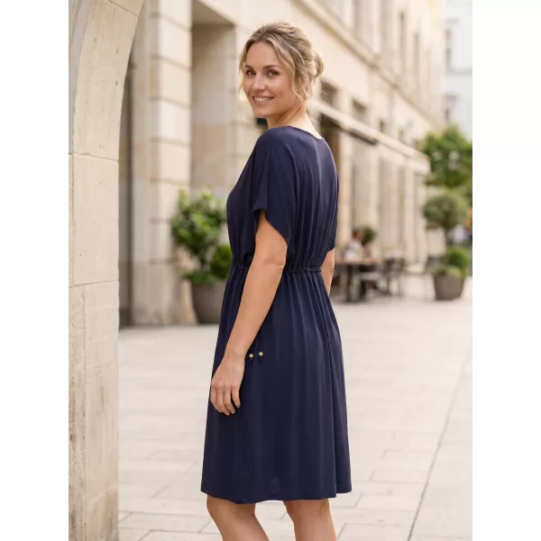  Haljina SAM 73 LEANDRA WZ 856 TAMNOPLAVA 