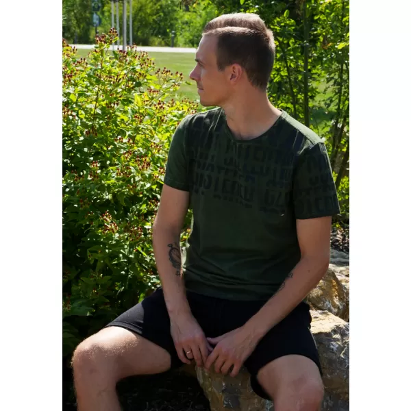  Muška majica kratkih rukava KIXMI SENON VOJNOG 