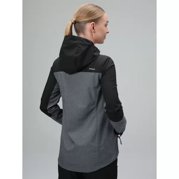 Ženska softshell jakna LOAP LADANA SFW2403 SIVA 