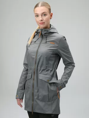Ženski softshell kaput LOAP LAVILA SFW2402 SIVA